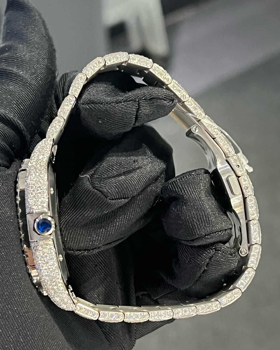 Santos VVS1 Moissanite 41mm 'White'