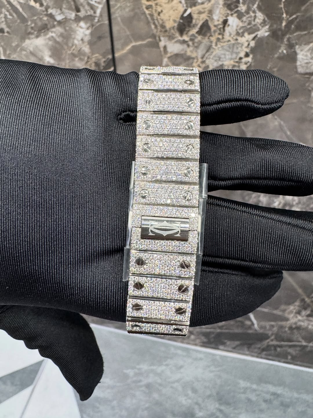 Skeleton VVS1 Moissanite 41mm 'White'