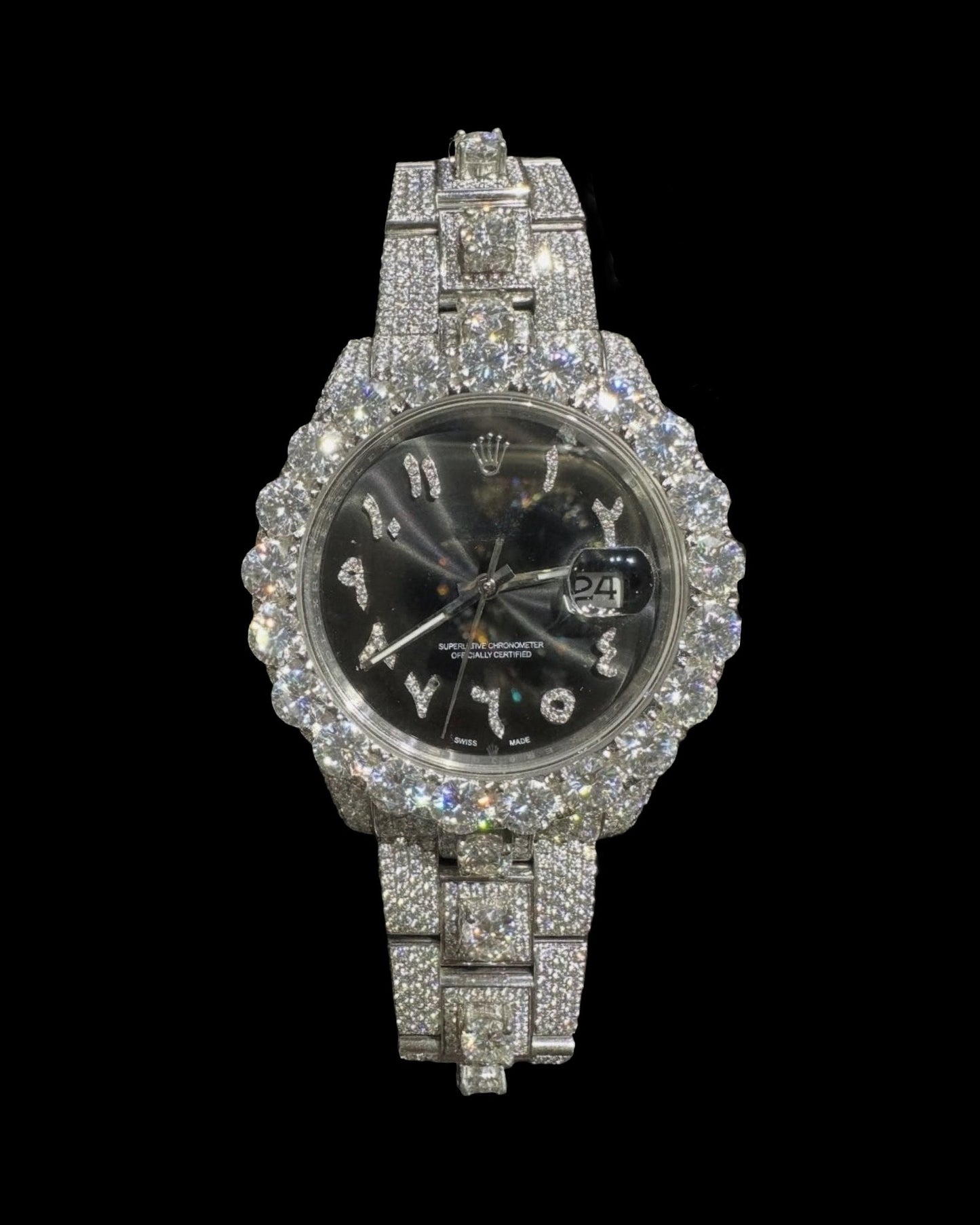 Presidential VVS1 Moissanite 41mm 'White'