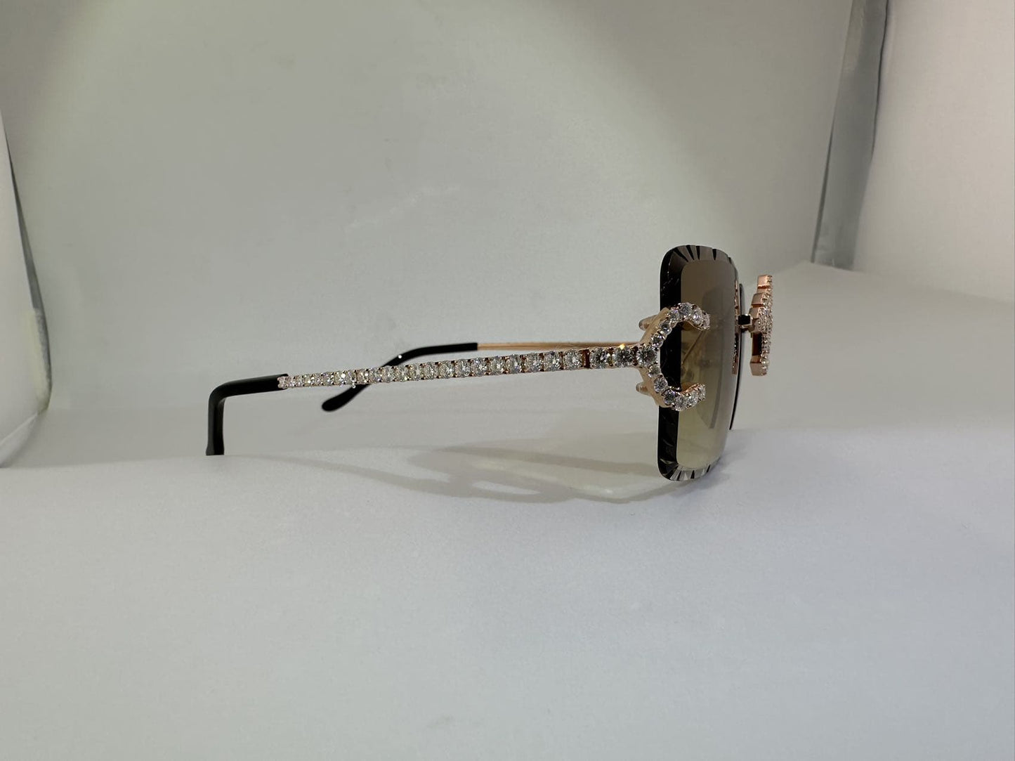 Big C VVS1 Moissanite Cross Sunglasses