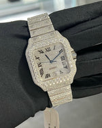 Santos VVS1 Moissanite 41mm 'White'