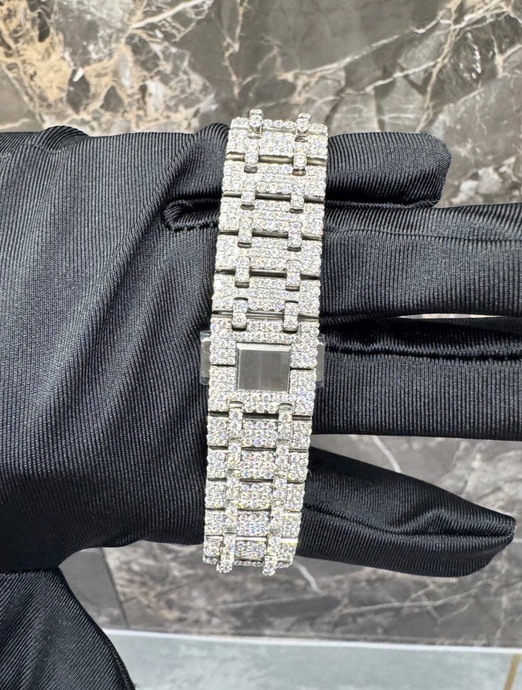 Royal Oak VVS1 Moissanite Arabic Dial 41mm 'Red'