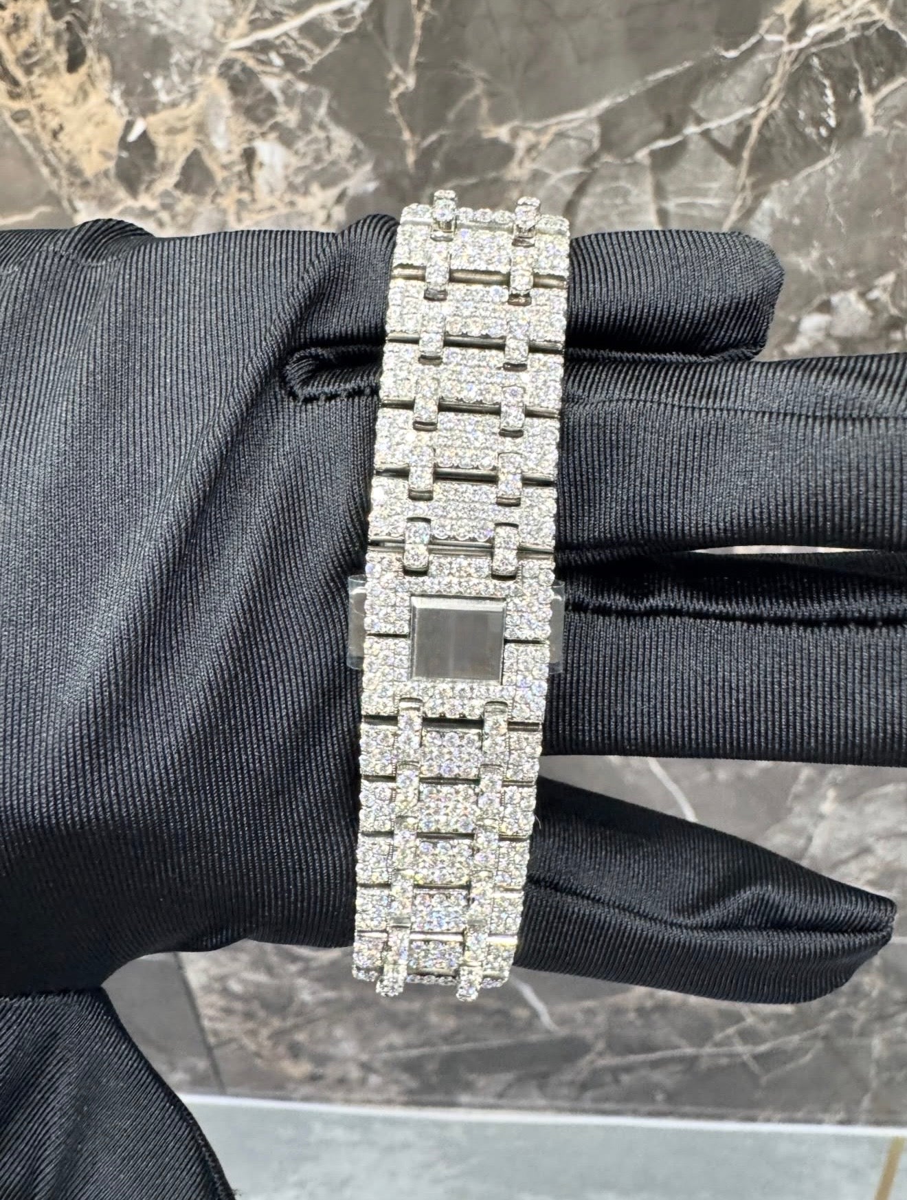 Royal Oak VVS1 Moissanite Arabic Dial 41mm 'Red'