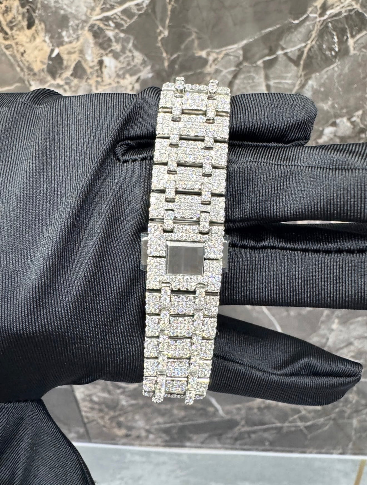 Royal Oak VVS1 Moissanite Arabic Dial 41mm 'Red'