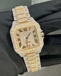Santos VVS1 Moissanite 41mm 'White Gold'