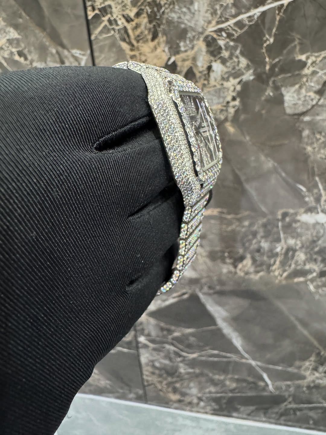 Skeleton VVS1 Moissanite 41mm 'White'