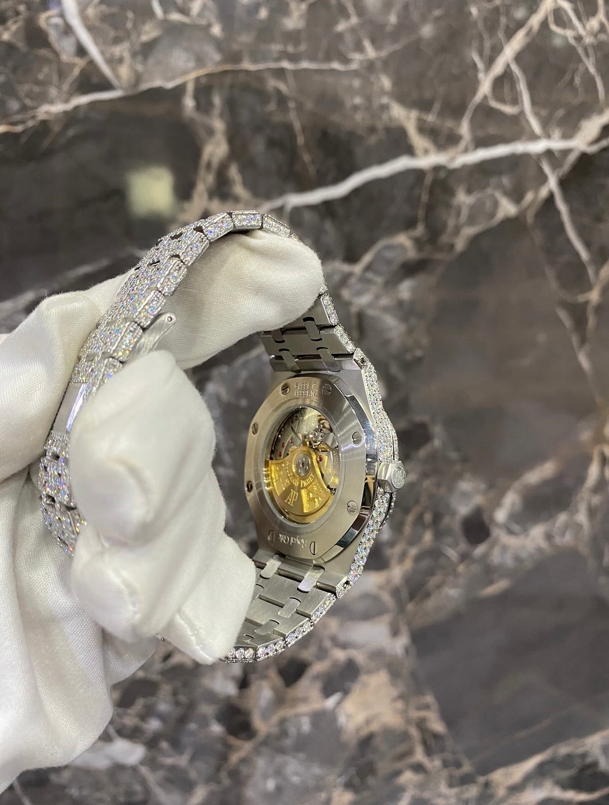 Royal Oak VVS1 Moissanite 41mm 'White'