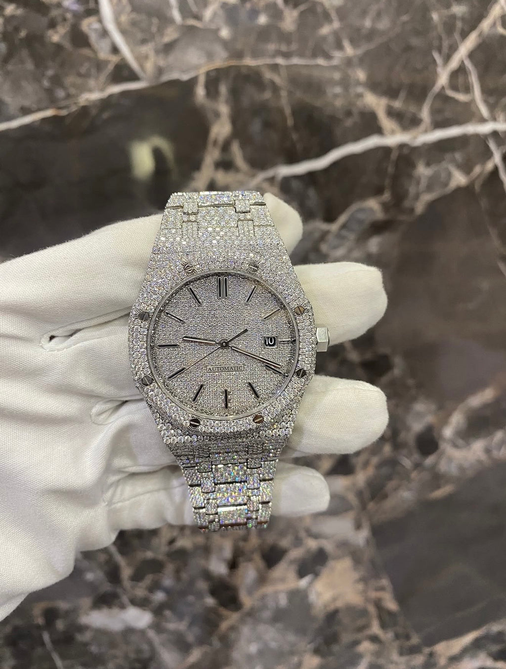 Royal Oak VVS1 Moissanite 41mm 'White'