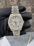 Presidential VVS1 Moissanite Arabic Dial 41mm 'White'