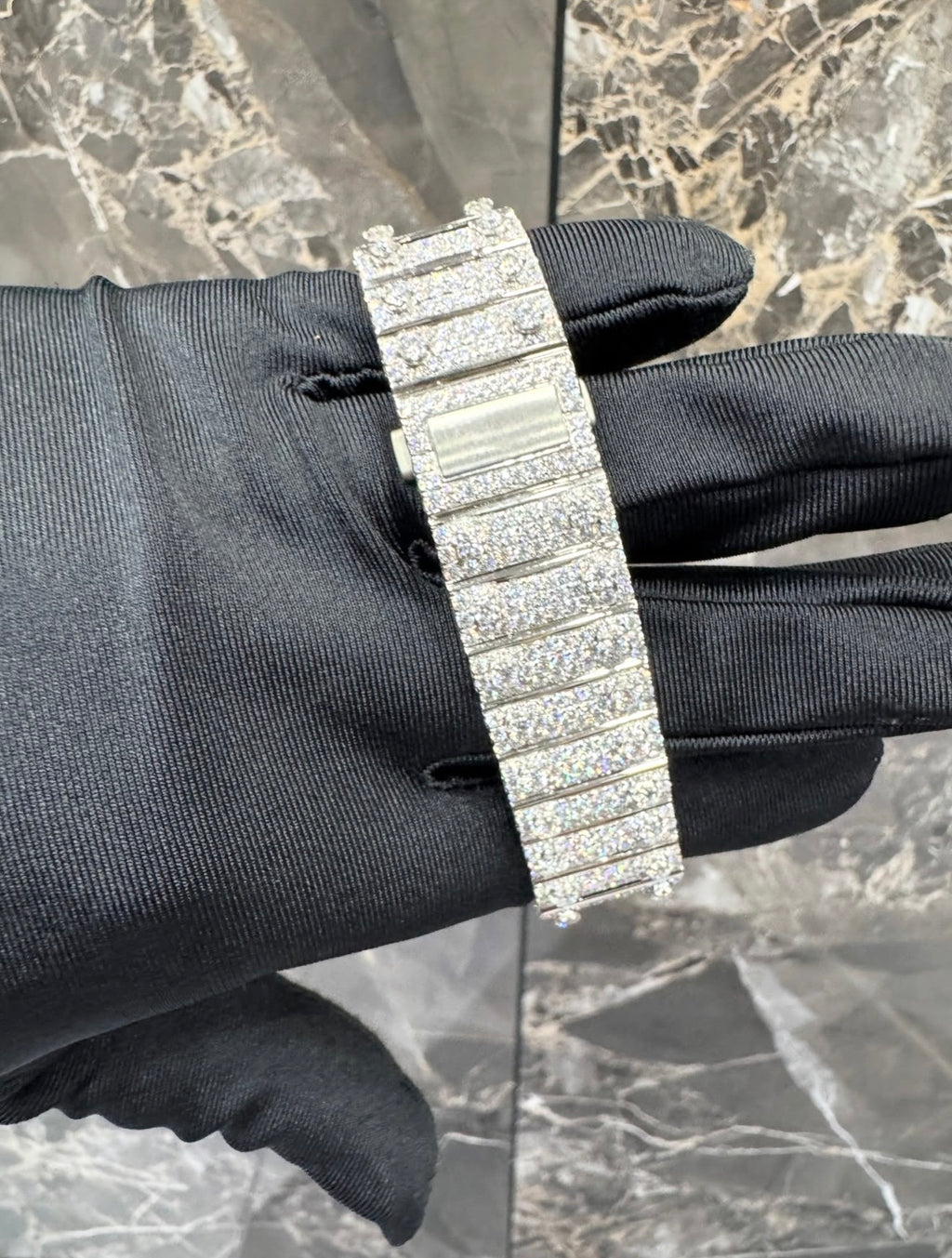 Santos VVS1 Moissanite 41mm Two-Tone 'White'