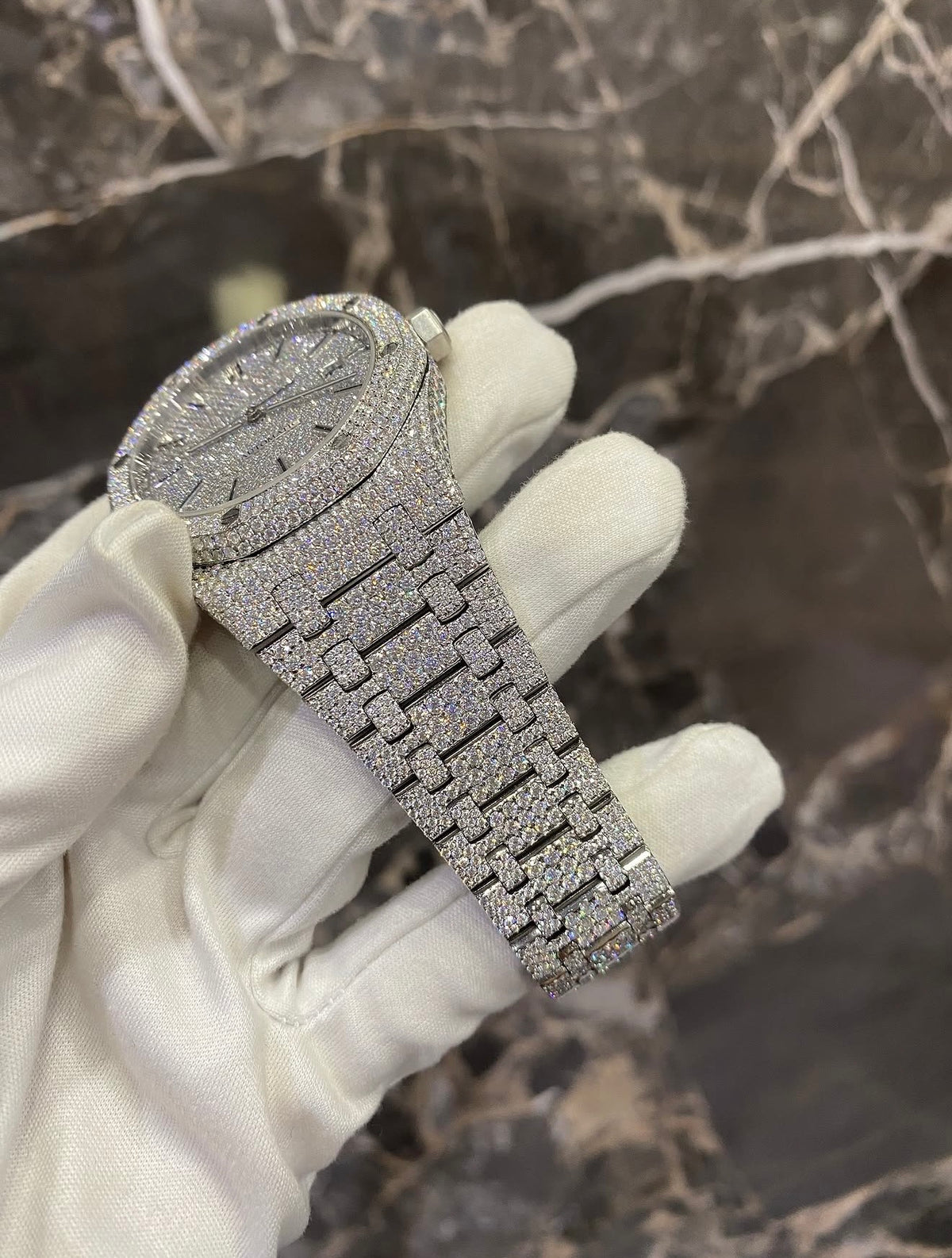 Royal Oak VVS1 Moissanite 41mm 'White'
