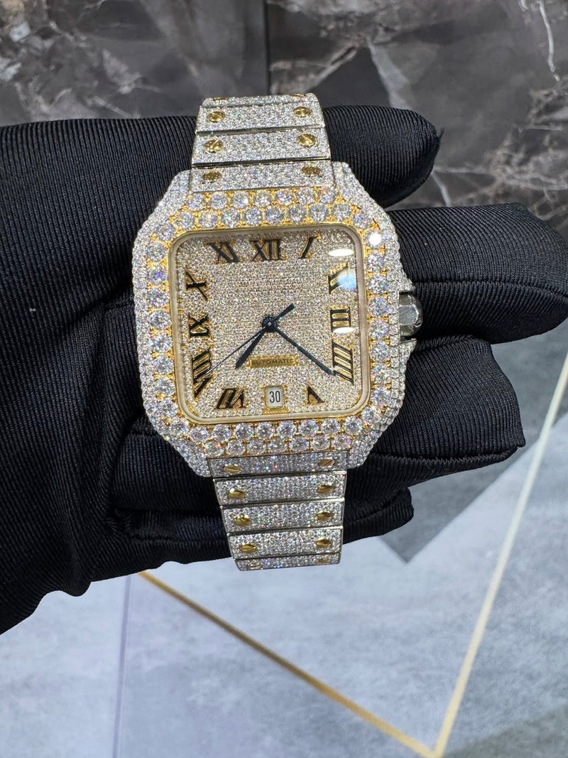 Santos VVS1 Moissanite 41mm 'White Gold'