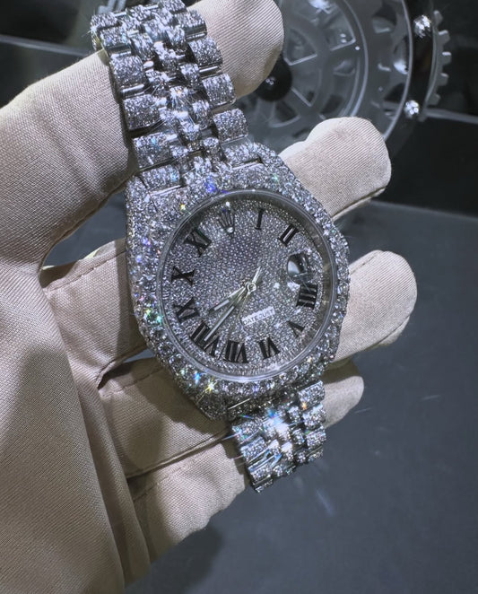 Presidential VVS1 Moissanite 41mm 'White'
