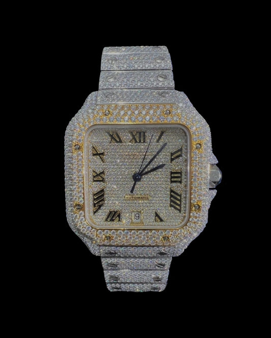 Santos VVS1 Moissanite 41mm 'White Gold'
