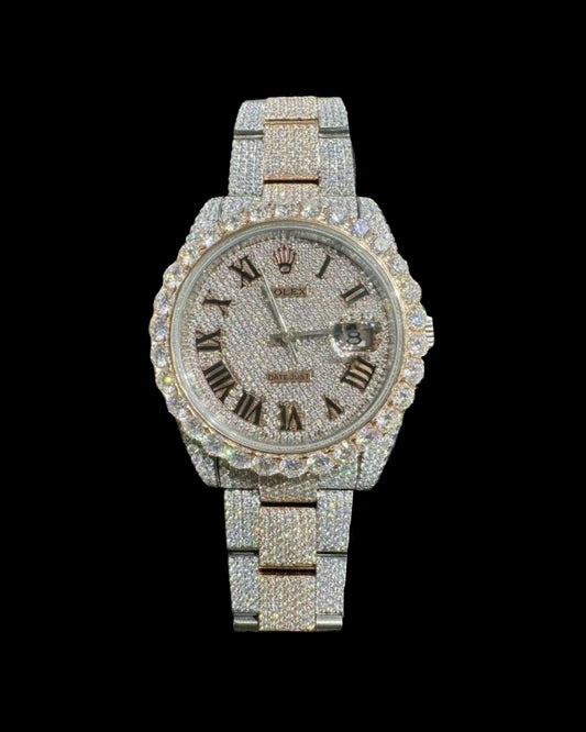 Presidential VVS1 Moissanite 41mm 'Rose Gold'