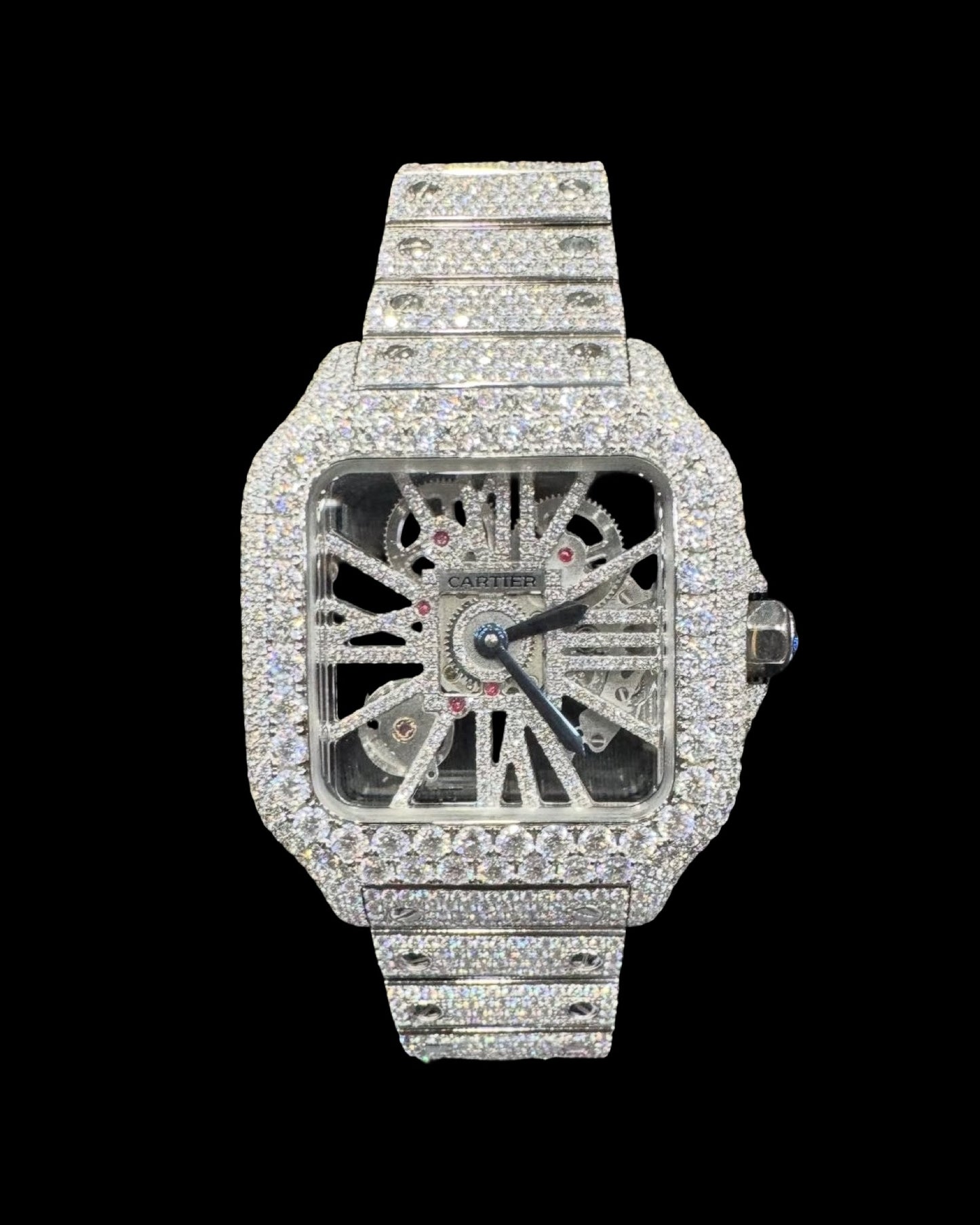 Skeleton VVS1 Moissanite 41mm 'White'