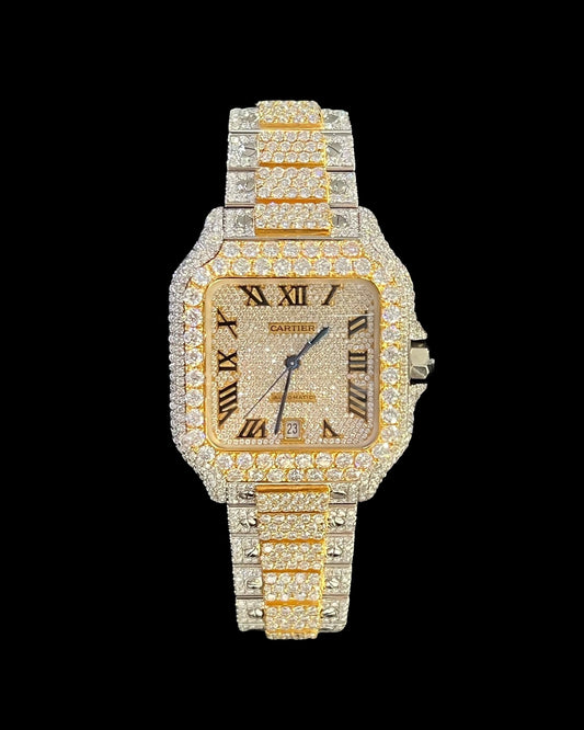 Santos VVS1 Moissanite 41mm 'White Gold'