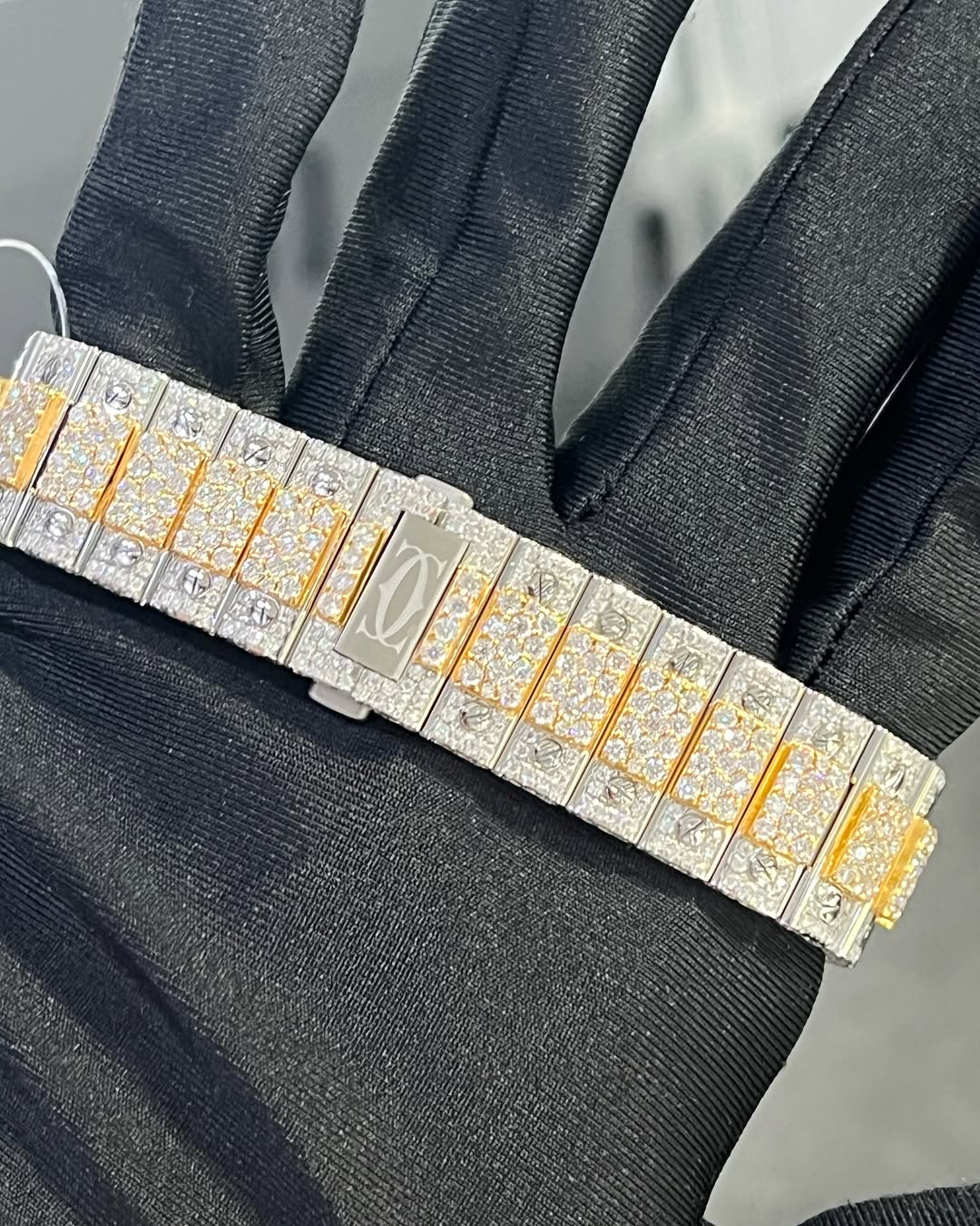 Santos VVS1 Moissanite 41mm 'White Gold'