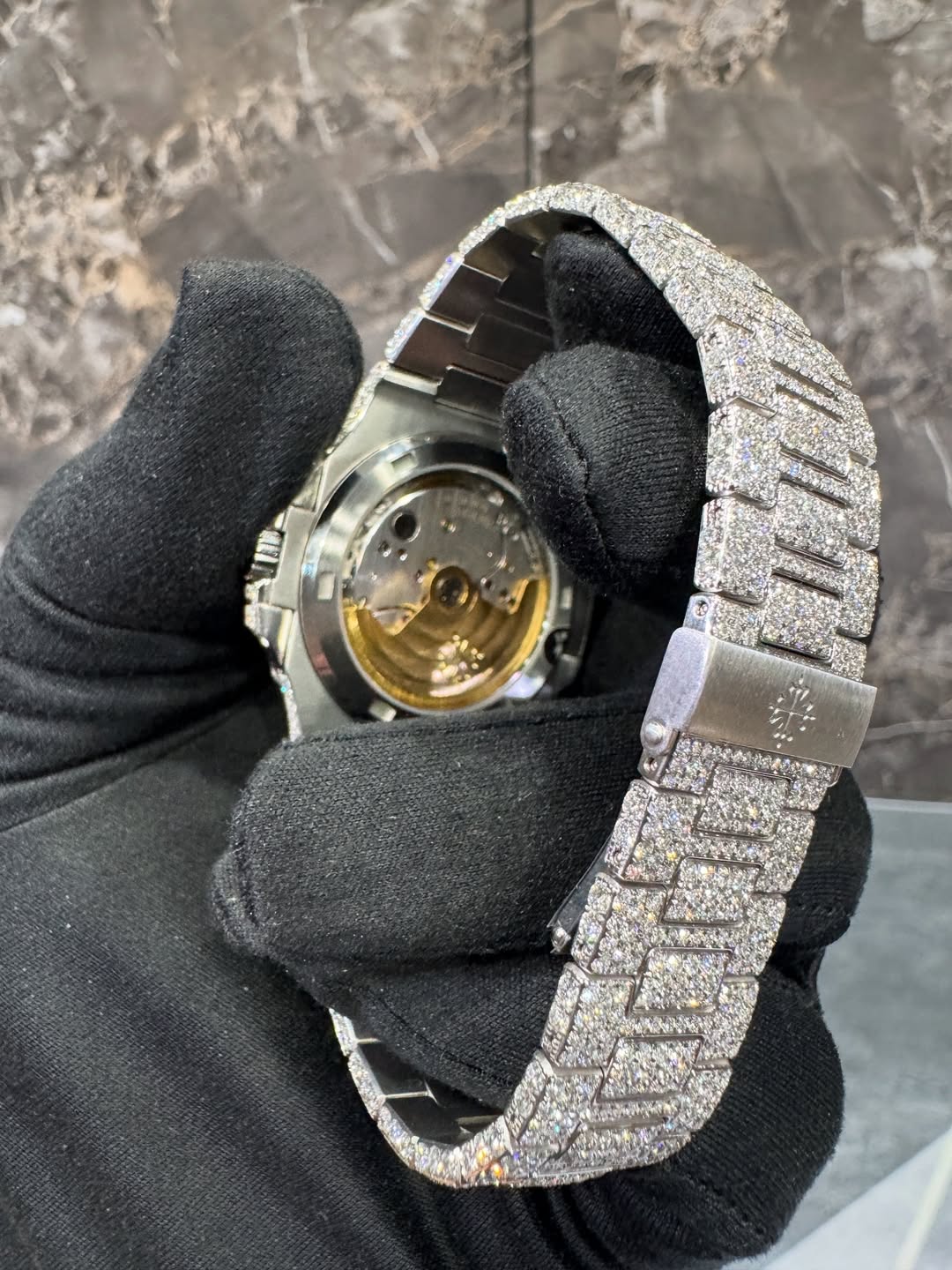 Nautilus VVS1 Moissanite 41mm 'White'