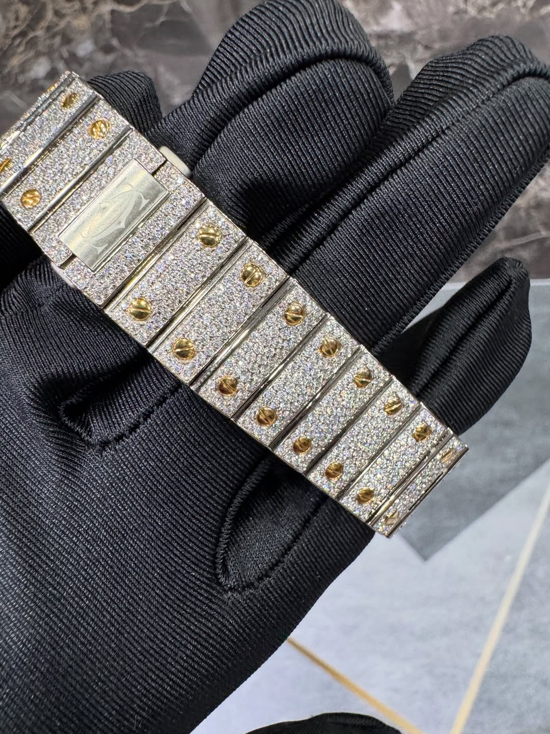 Santos VVS1 Moissanite 41mm 'White Gold'