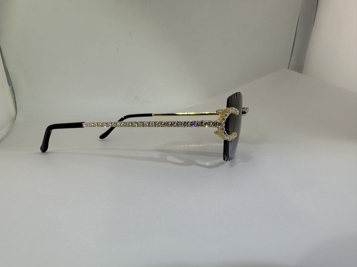 Big C VVS1 Moissanite Sunglasses 'Navy'