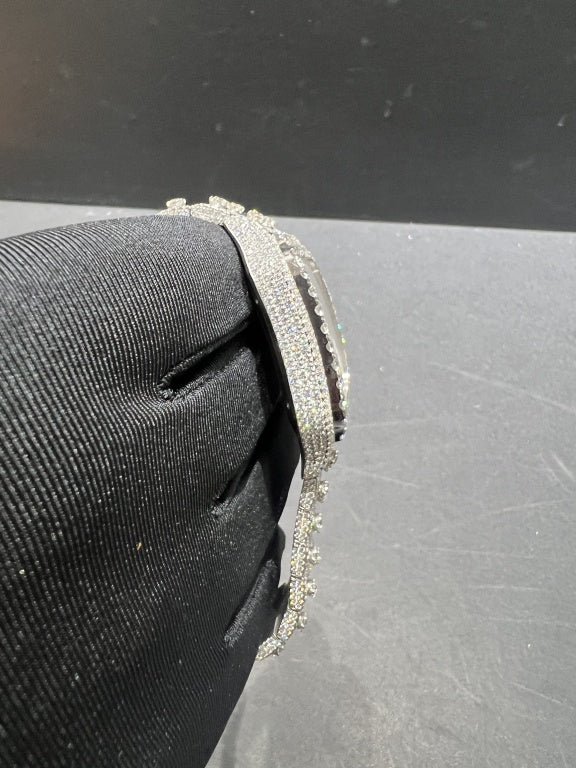 Santos VVS1 Moissanite 41mm Two-Tone 'White'