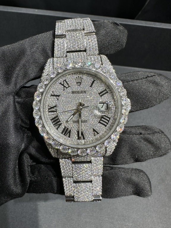 Presidential VVS1 Moissanite 41mm 'White'