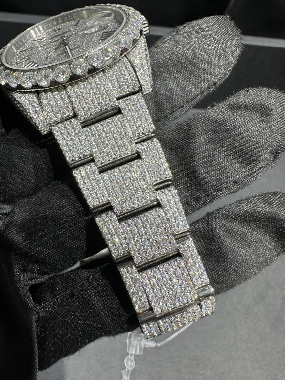 Presidential VVS1 Moissanite 41mm 'White'