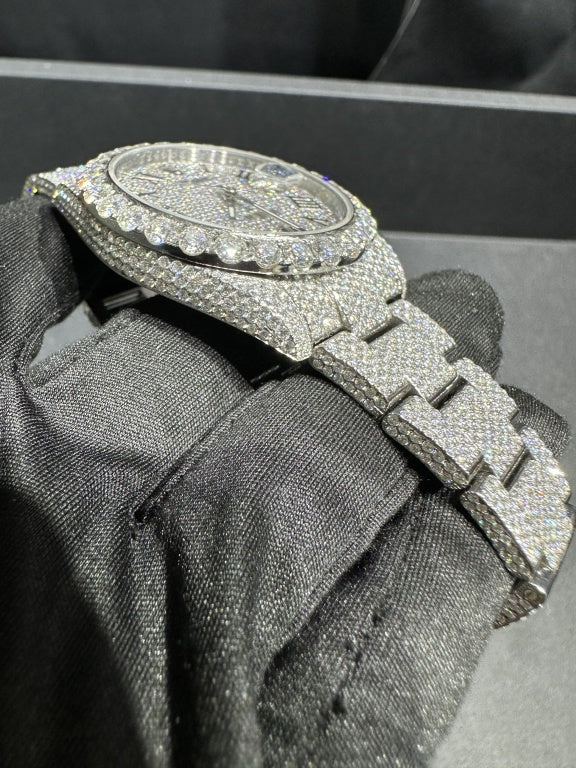 Presidential VVS1 Moissanite 41mm 'White'